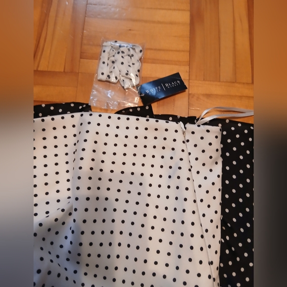 White House Black Market Ruffled Tiered dress ,size 6 - Picture 7 of 7